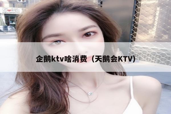 企鹅ktv啥消费（天鹅会KTV）