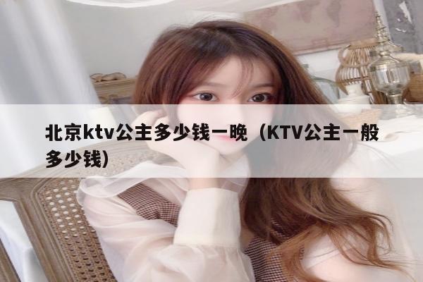 北京ktv公主多少钱一晚（KTV公主一般多少钱）