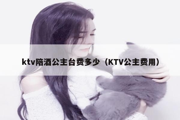 ktv陪酒公主台费多少（KTV公主费用）